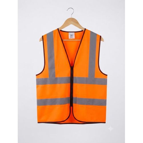 Gilet de sécurité orange jaune